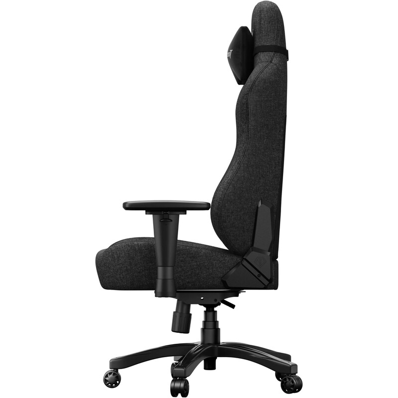 Крісло для геймерів Anda Seat Phantom 4 L Black Fabric (AD18YSD-72-B-F-B01)