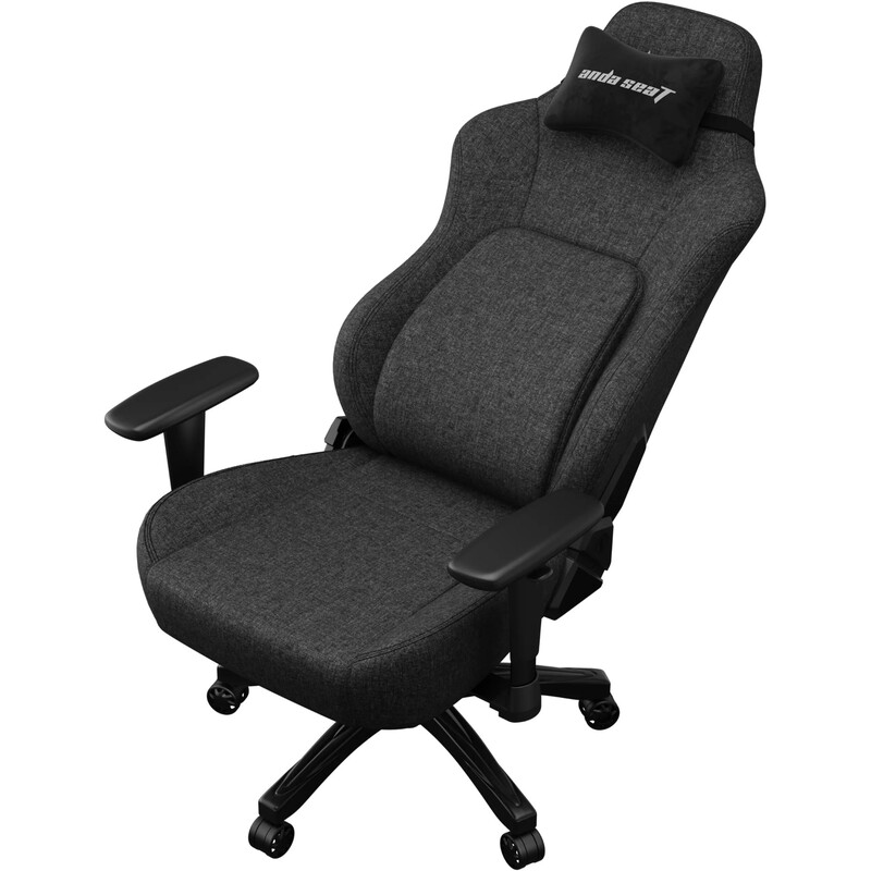 Крісло для геймерів Anda Seat Phantom 4 L Black Fabric (AD18YSD-72-B-F-B01)