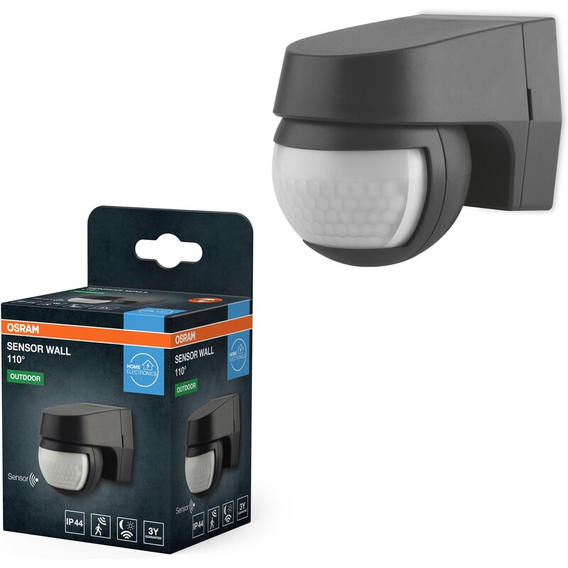 Датчик руху Osram Sensor Wall IP44 Black