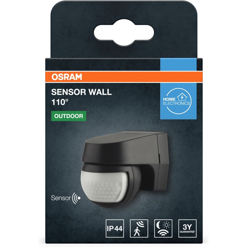 Датчик руху Osram Sensor Wall IP44 Black