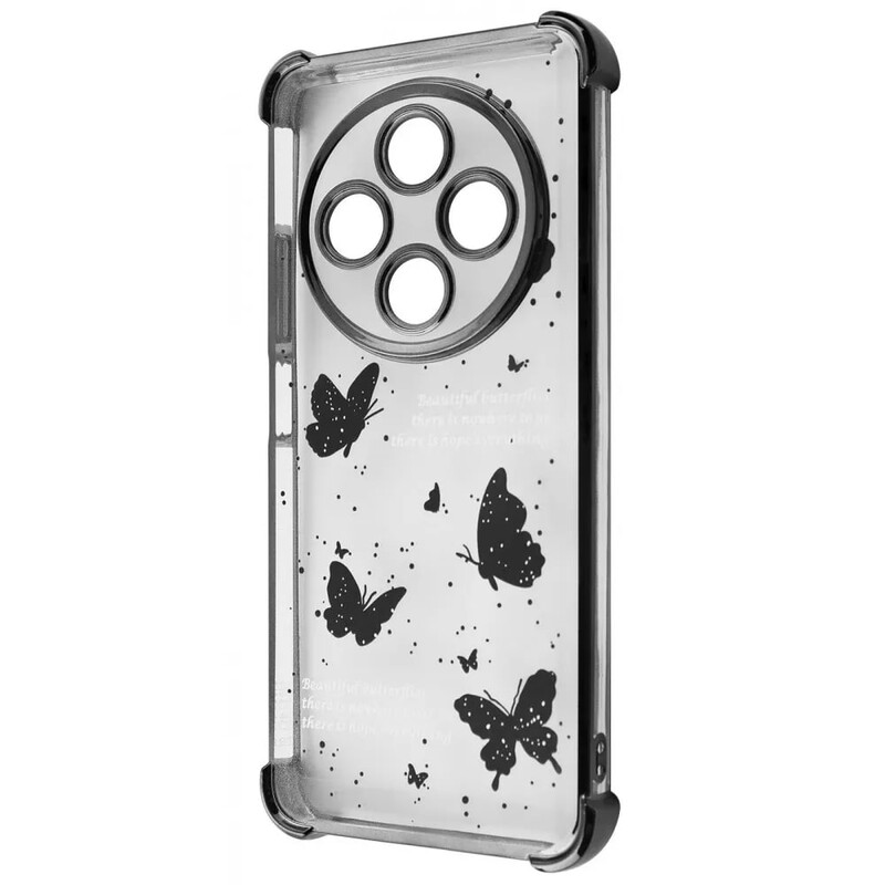 Чeхол-накладка Wave Winkie для Xiaomi Redmi 14C 4G/Poco C75 4G/Redmi A4 Black Butterfly (2003000259858)