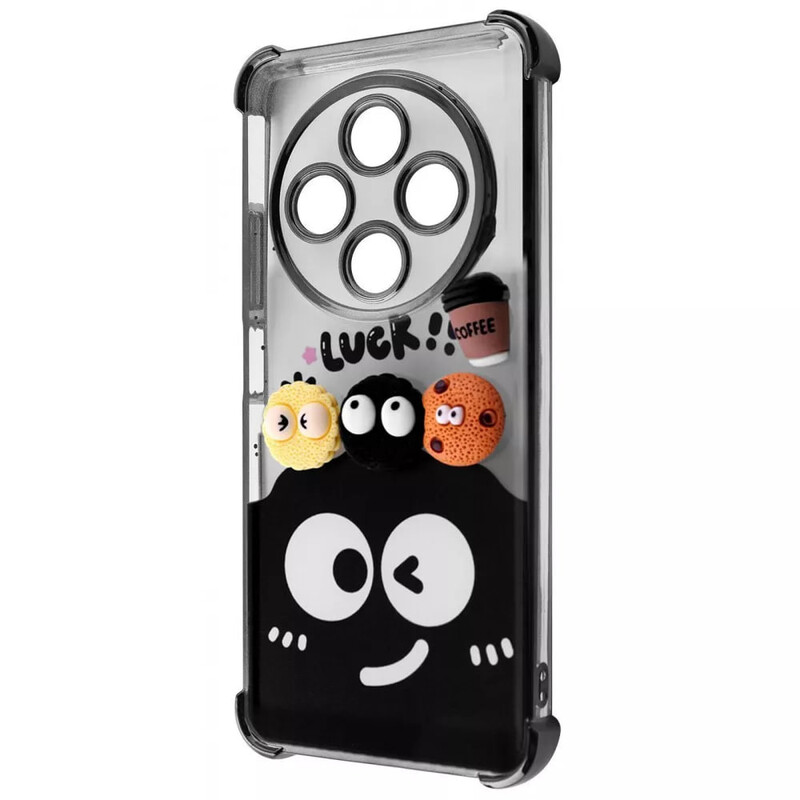 Чeхол-накладка Wave Winkie для Xiaomi Redmi 14C 4G/Poco C75 4G/Redmi A4 Black Splash (2003000262452)