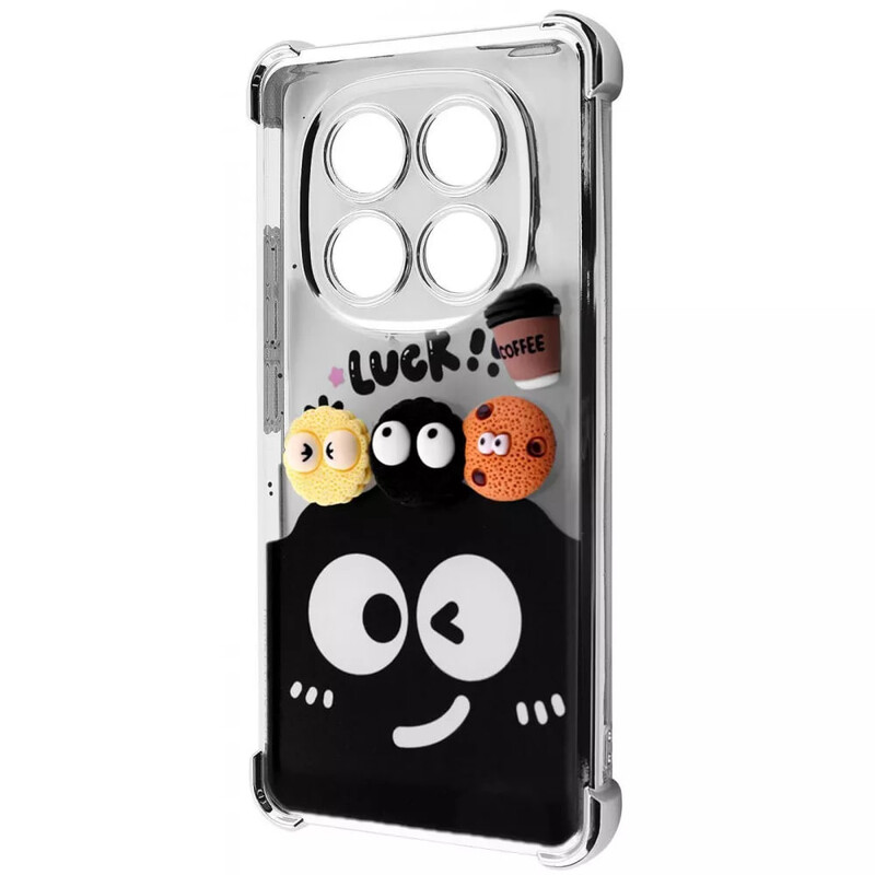 Чохол-накладка Wave Winkie для Xiaomi Redmi Note 14 Pro 5G/Poco X7 Silver Splash (2003000262599)