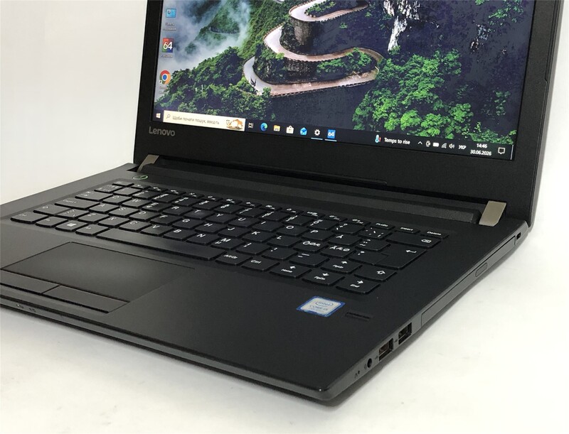 Ноутбук Lenovo V510-14IKB / 14" FullHD / i5-7200U / 8GB / 256GB SSD / Win10Pro / сканер отпечатка - Б/у