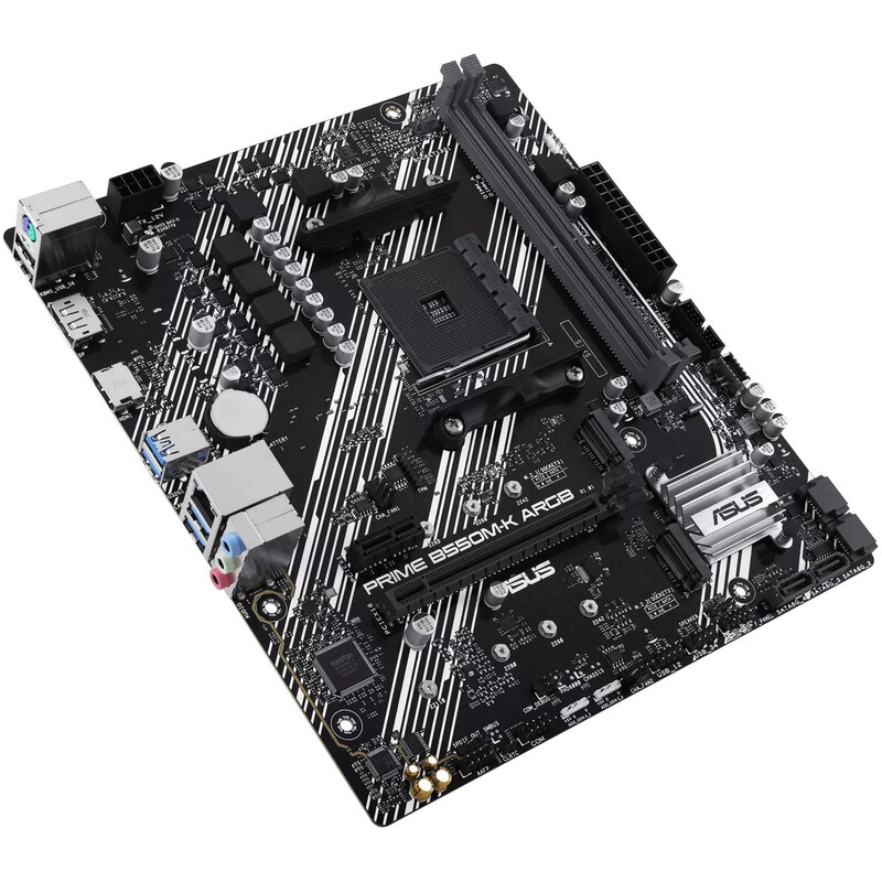 Материнська плата Asus Prime B550M-K ARGB Socket AM4
