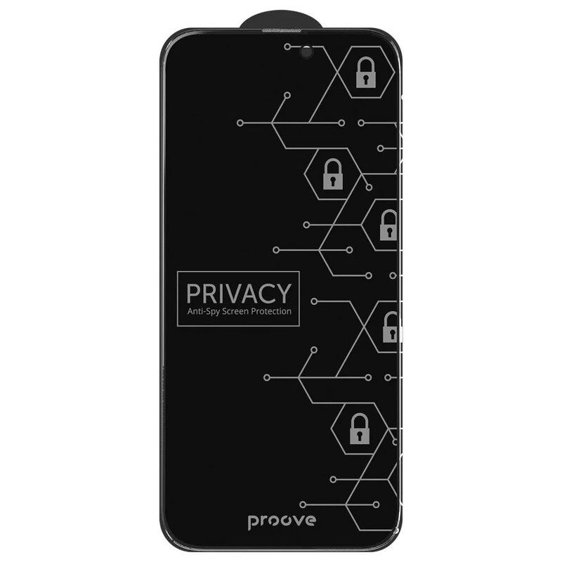 Защитное стекло Proove Privacy для iPhone 17 Pro Black (PGPPRI17P001)