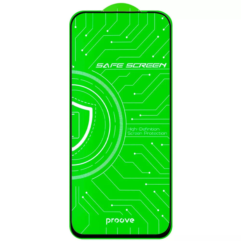 Защитное стекло Proove Safe Screen для Samsung Galaxy S24/S25 Black (PGPSS2SGS241)