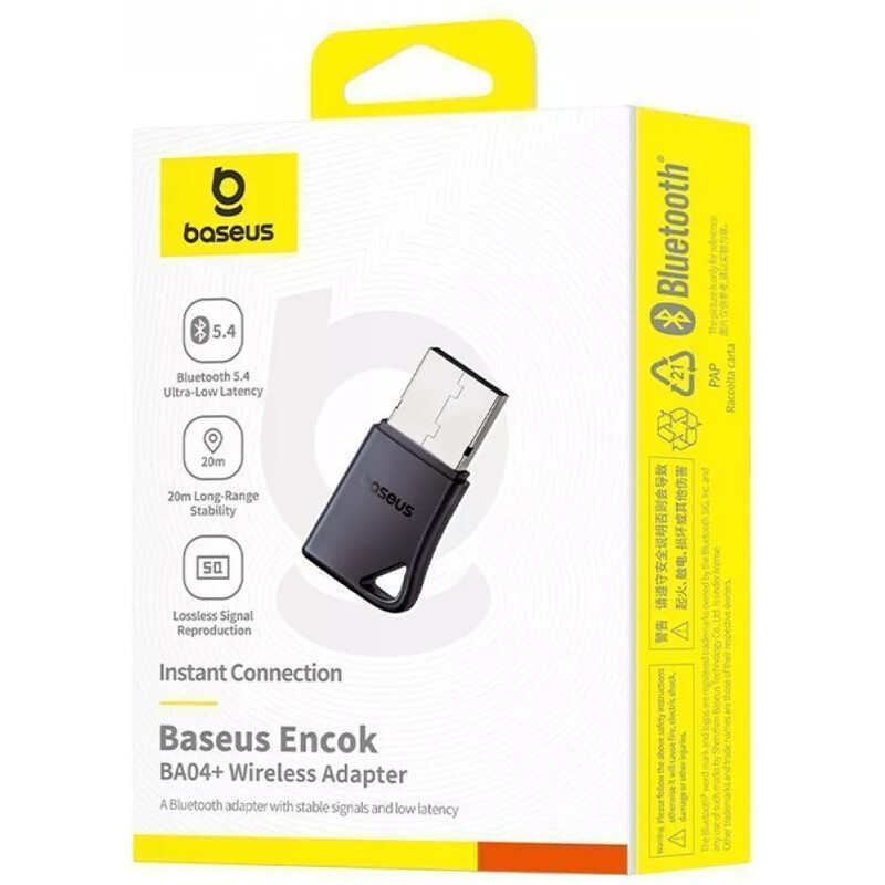 Bluetooth-адаптер Baseus BA04+ (A10082600121-00)