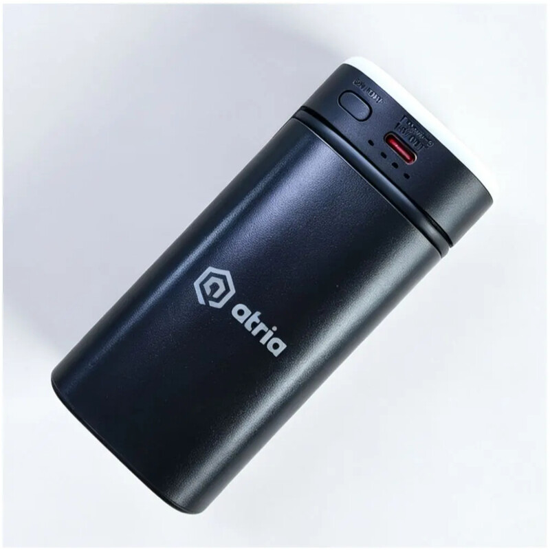 Универсальная мобильная батарея Atria 22.5W 20000mAh Black (WPD-69B)