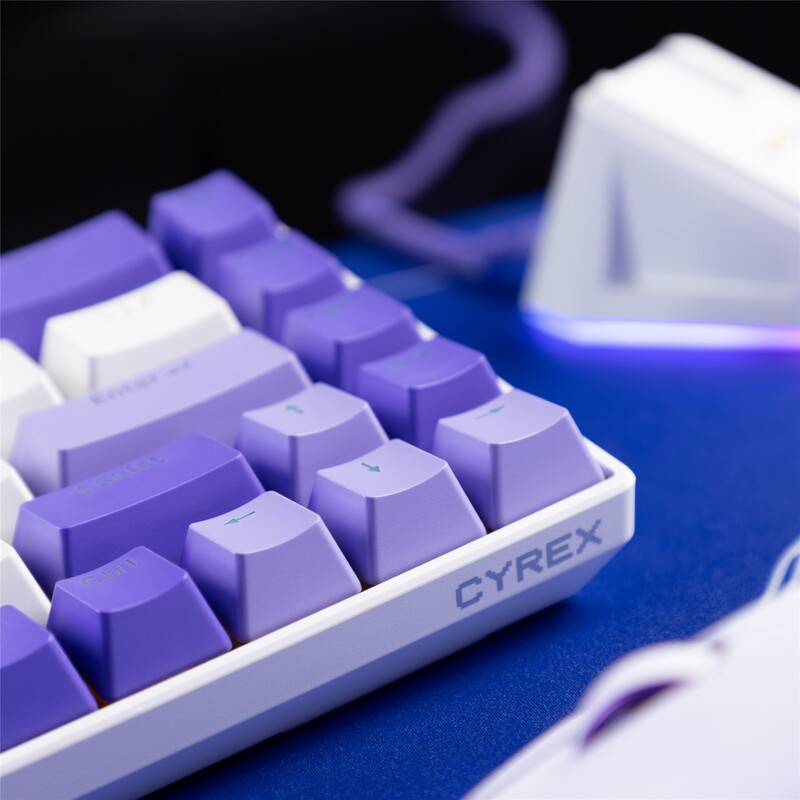 Клавиатура Proove Gaming Cyrex White/Purple