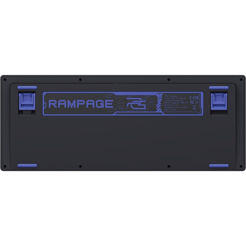 Клавіатура бездротова Proove Gaming Rampage Gradient Purple/Black