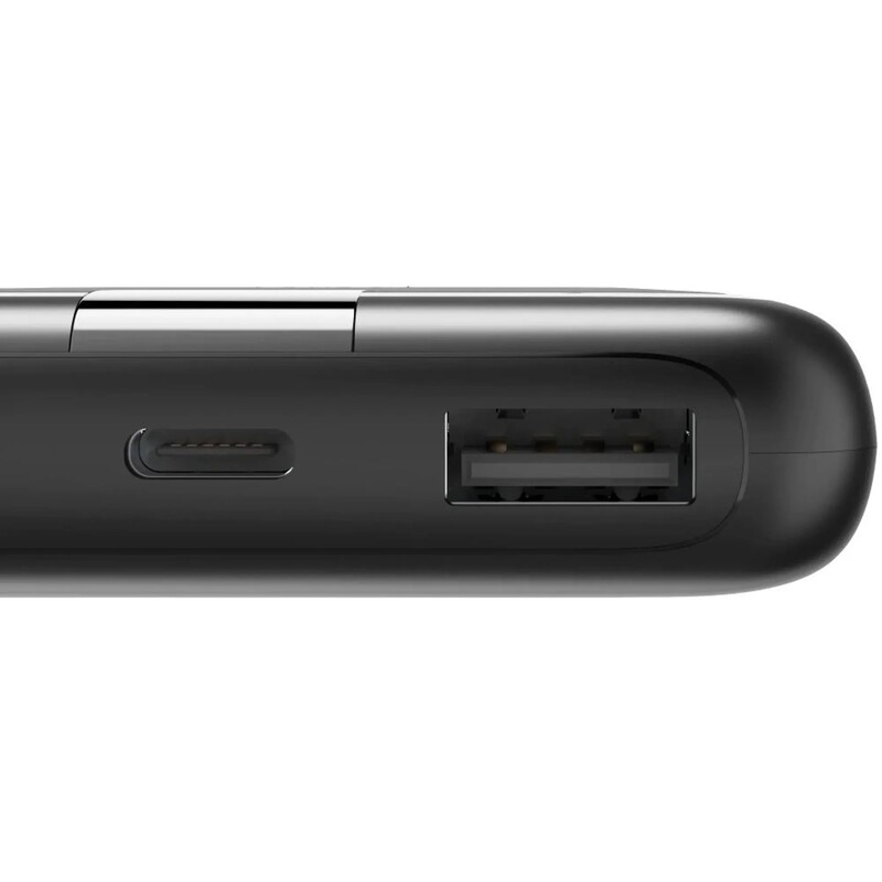 Універсальна мобільна батарея Hama 10000mAh 15W Black (00201709)