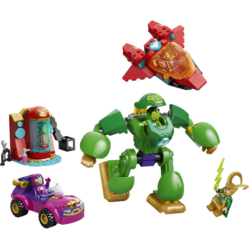 Конструктор LEGO Disney Junior Marvel Локі проти команди Залізної Людини (11211)