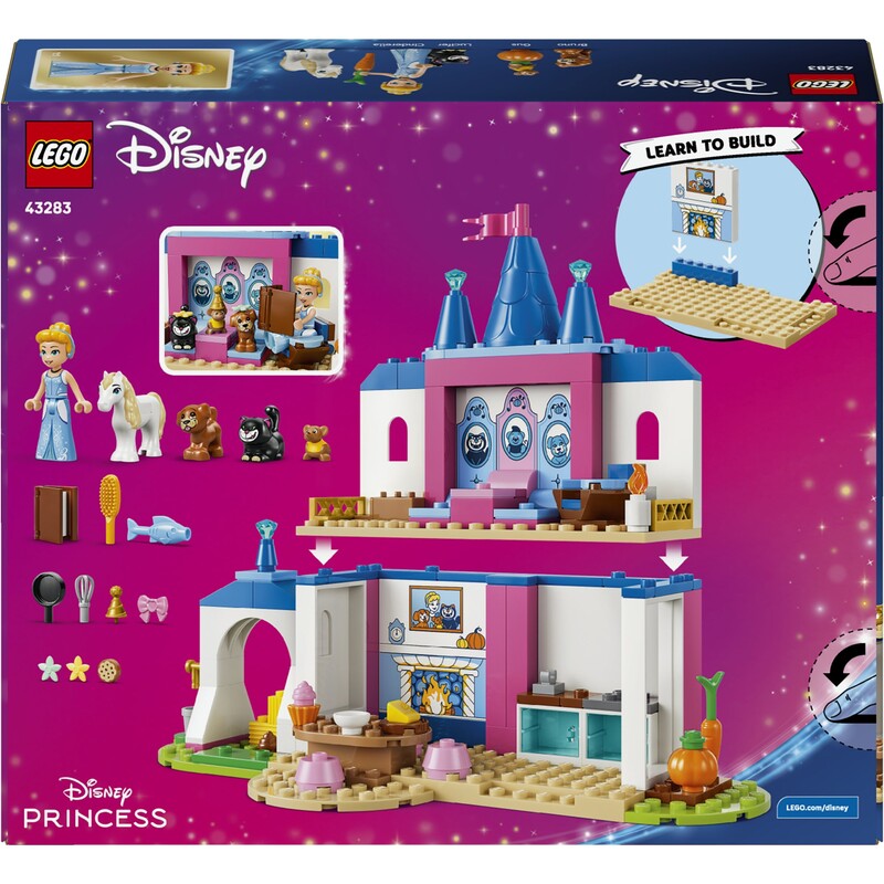 Конструктор LEGO Disney Princess Замок Попелюшки та її друзів-тварин (43283)