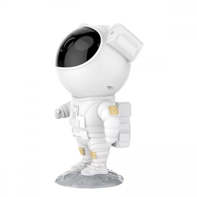 Лазерний нічник-проектор зоряного неба PRC Astronaut White (48414)