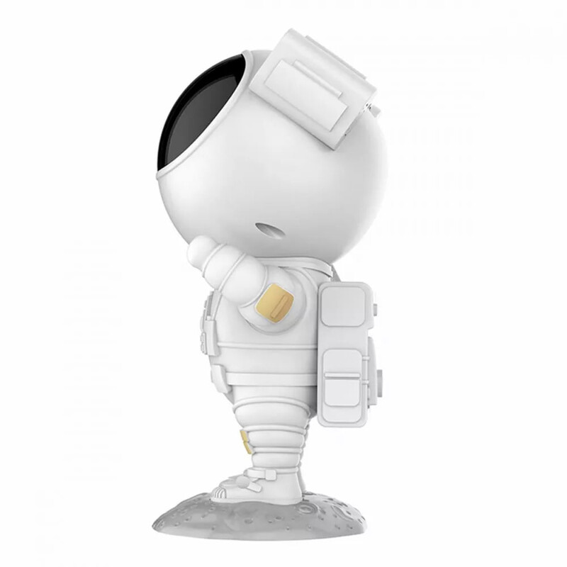 Лазерний нічник-проектор зоряного неба PRC Astronaut White (48414)