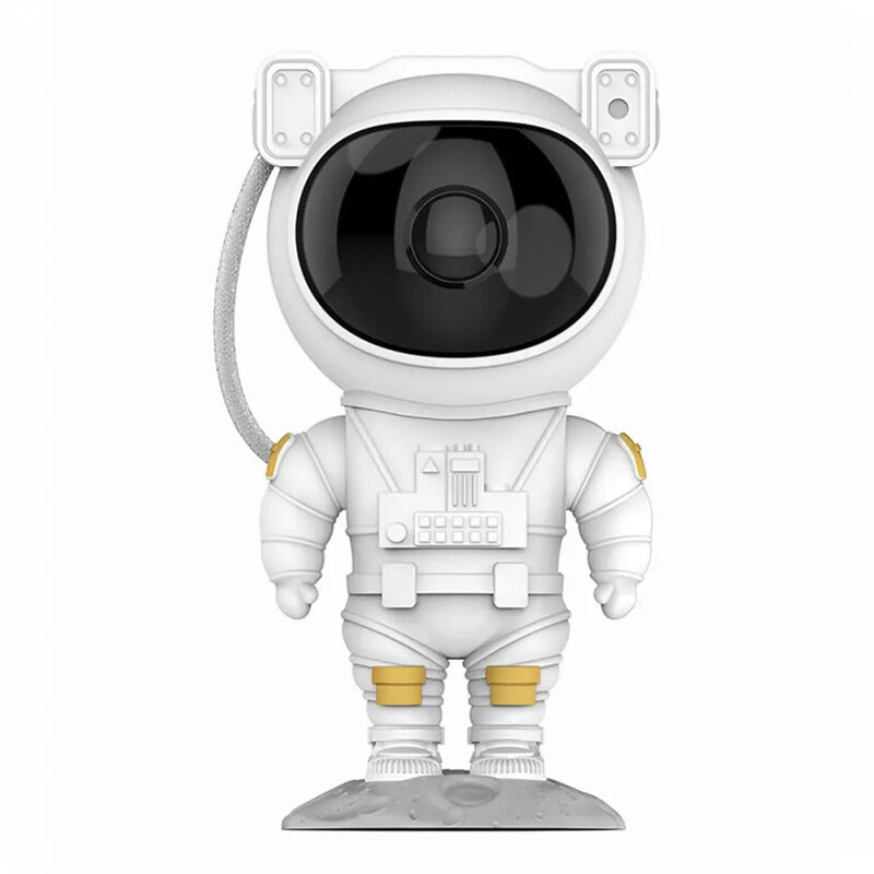 Лазерний нічник-проектор зоряного неба PRC Astronaut White (48414)