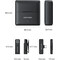 Фото - Микрофон Vention USB-C 2-Pack Wireless Lavalier with Charging Case Black (NCAB0) | click.ua