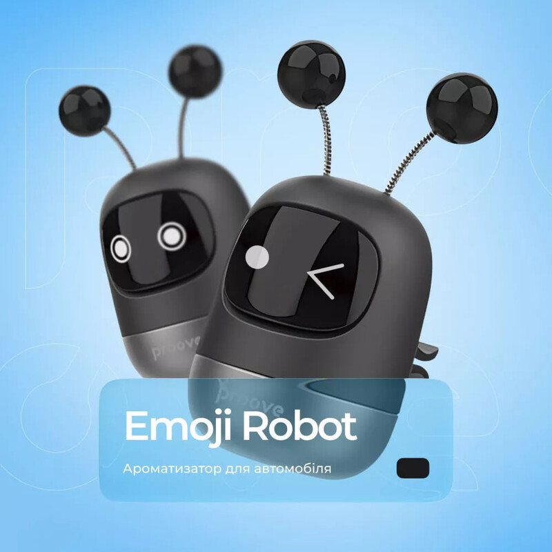 Ароматизатор в авто Proove Emoji Robot Lovely (AFER00000007)
