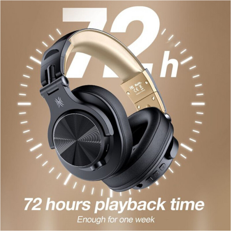 Навушники OneOdio Fusion A70 Black Gold