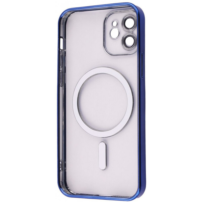 Чeхол-накладка PRC Metal Matte Case with Magnetic Ring для iPhone 12 Midnight Blue