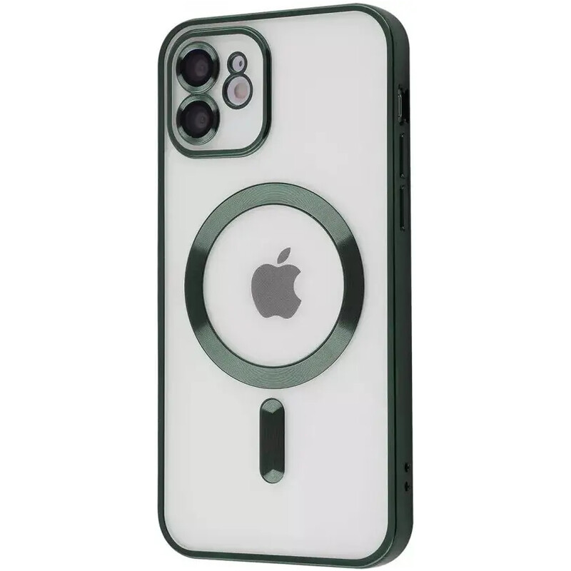 Чохол-накладка PRC Metal Matte Case with Magnetic Ring для iPhone 12 Pro Dark Green