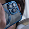 Фото - Чохол-накладка PRC Metal Matte Case with Magnetic Ring для iPhone 12 Pro Midnight Blue | click.ua