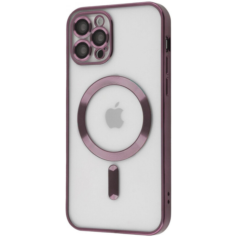 Чeхол-накладка PRC Metal Matte Case with Magnetic Ring для iPhone 12 Pro Deep Purple