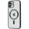 Фото - Чохол-накладка PRC Metal Matte Case with Magnetic Ring для iPhone 12 Pro Max Dark Green | click.ua