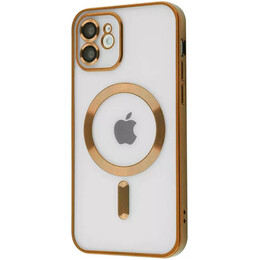 Чохол-накладка PRC Metal Matte Case with Magnetic Ring для iPhone 12 Pro Max Gold