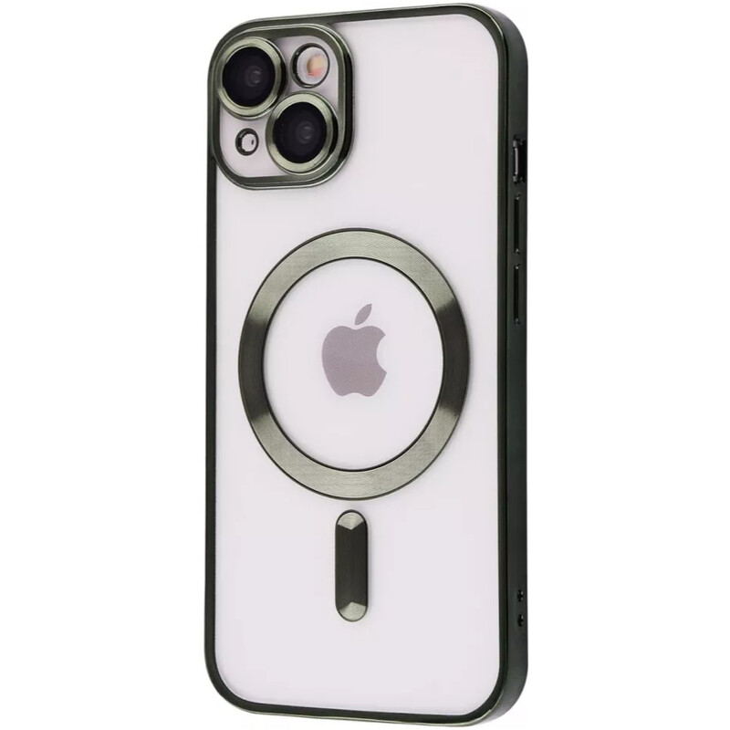 Чохол-накладка PRC Metal Matte Case with Magnetic Ring для iPhone 13 Dark Green
