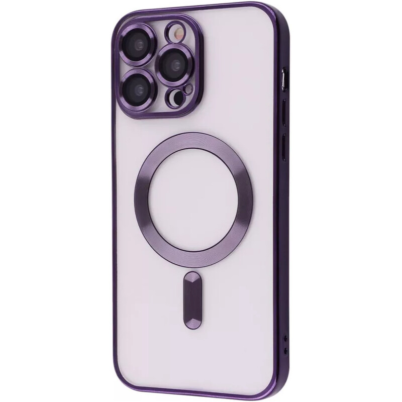 Чохол-накладка PRC Metal Matte Case with Magnetic Ring для iPhone 13 Pro Deep Purple