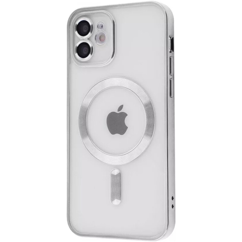 Чохол-накладка PRC Metal Matte Case with Magnetic Ring для iPhone 13 Pro Max Silver