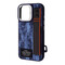 Фото - Чехол-накладка Kajsa Outdoor Collection Tie Dye with Magnetic Ring iPhone 16 Pro Blue (2003000171075) | click.ua