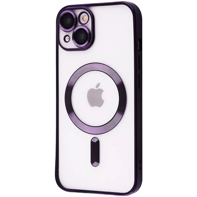 Чохол-накладка PRC Metal Matte Case with Magnetic Ring для iPhone 14 Deep Purple