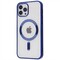 Фото - Чохол-накладка PRC Metal Matte Case with Magnetic Ring для iPhone 14 Pro Midnight Blue | click.ua