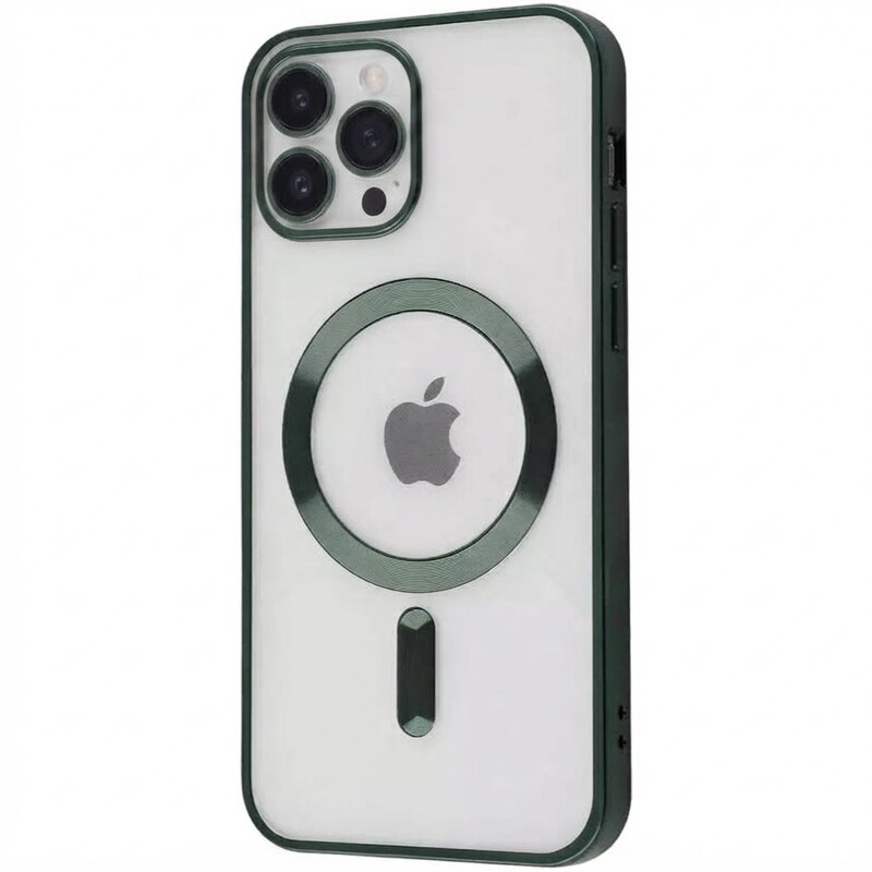 Чeхол-накладка PRC Metal Matte Case with Magnetic Ring для iPhone 14 Pro Dark Green