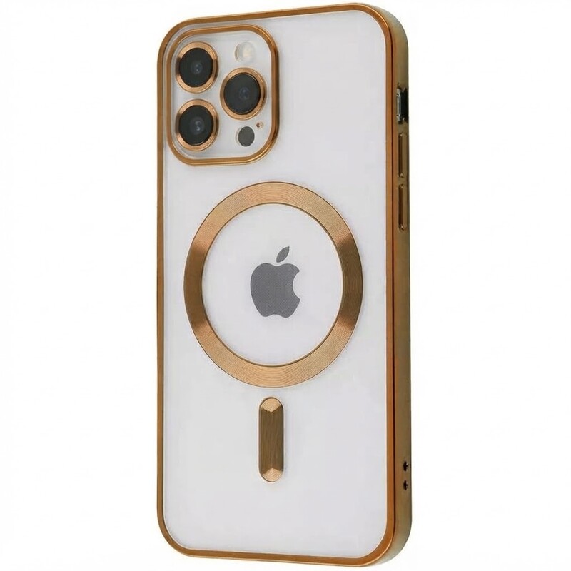 Чохол-накладка PRC Metal Matte Case with Magnetic Ring для iPhone 14 Pro Gold