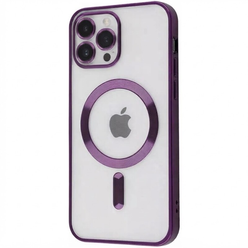 Чохол-накладка PRC Metal Matte Case with Magnetic Ring для iPhone 14 Pro Deep Purple