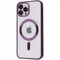 Фото - Чохол-накладка PRC Metal Matte Case with Magnetic Ring для iPhone 14 Pro Deep Purple | click.ua