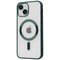 Фото - Чeхол-накладка PRC Metal Matte Case with Magnetic Ring для iPhone 15 Green | click.ua