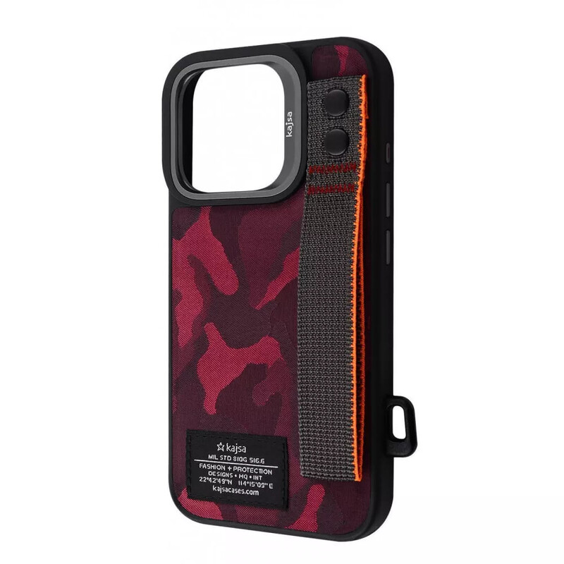 Чохол-накладка Kajsa Outdoor Collection with Magnetic Ring iPhone 16 Pro Max Red (2003000171228)