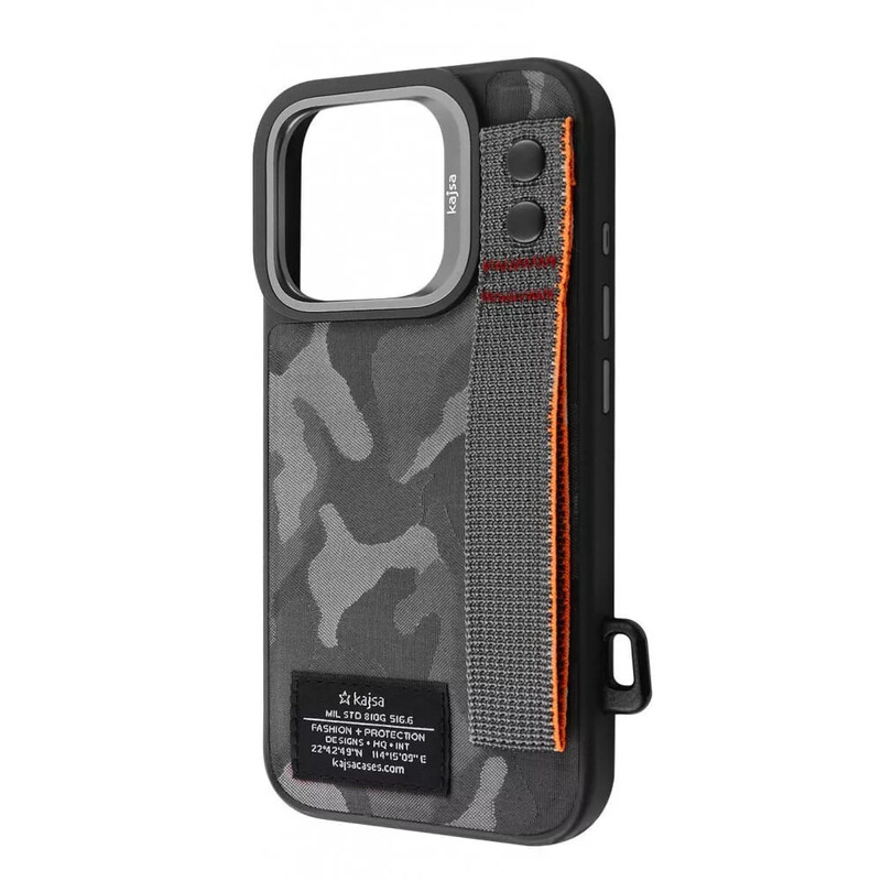 Чохол-накладка Kajsa Outdoor Collection with Magnetic Ring iPhone 16 Pro Max Grey (2003000171211)