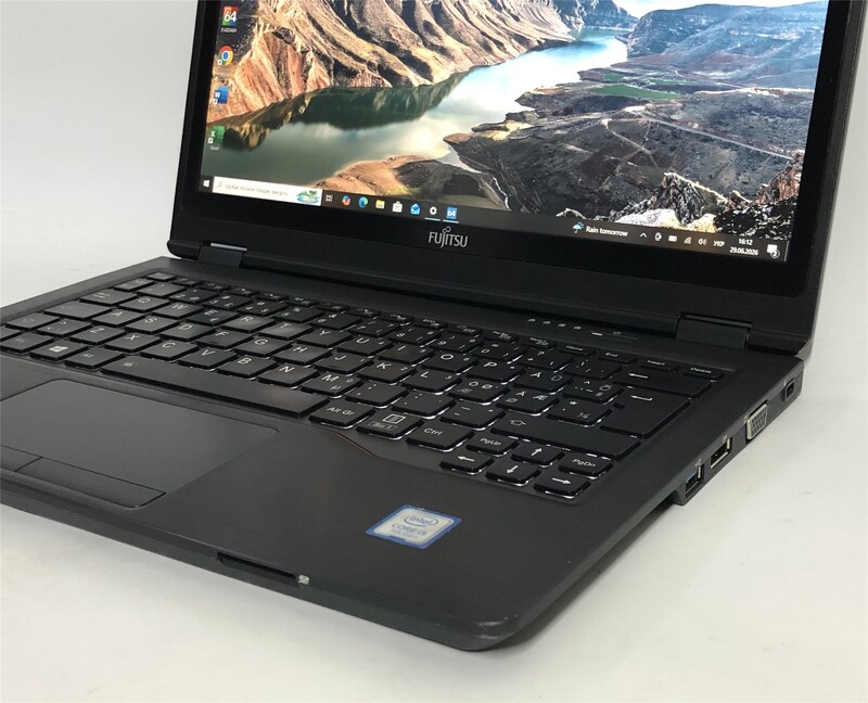 Ноутбук Fujitsu Lifebook U727 / 12.5" FullHD IPS Touch / i5-7200U / 8GB / 256GB SSD / 4G/LTE / Win10Pro / Backlight - Б/в