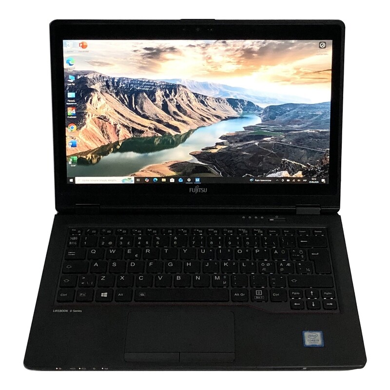 Ноутбук Fujitsu Lifebook U727 / 12.5" FullHD IPS Touch / i5-7200U / 8GB / 256GB SSD / 4G/LTE / Win10Pro / Backlight - Б/в