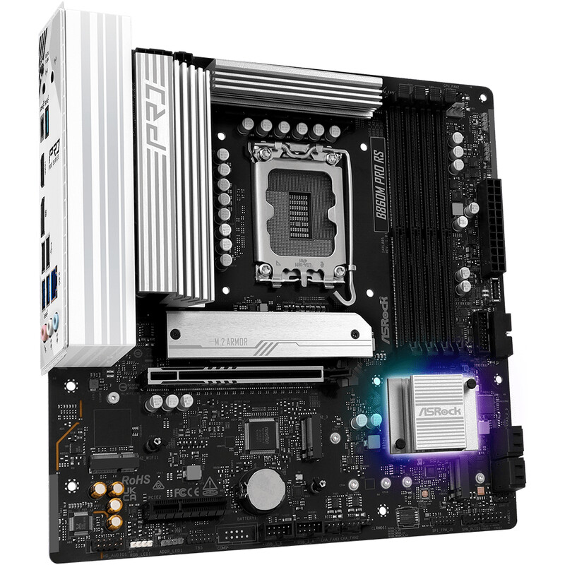 Материнська плата ASRock B860M Pro RS Socket 1851 (90MXBRP0A0UAYZ)