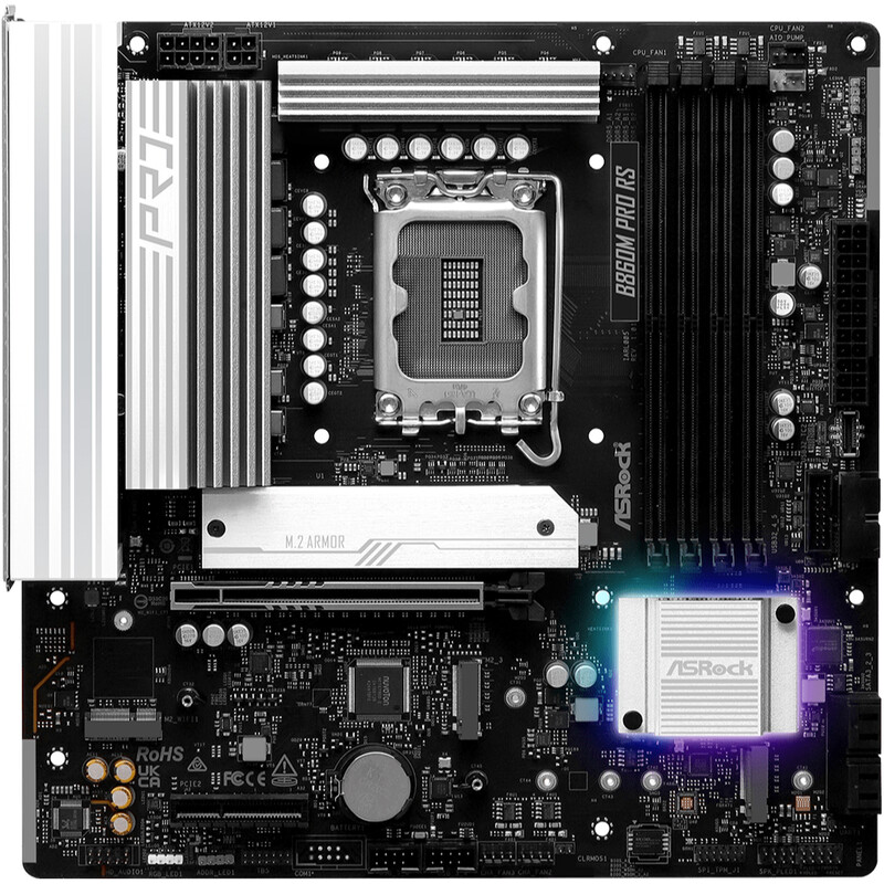 Материнська плата ASRock B860M Pro RS Socket 1851 (90MXBRP0A0UAYZ)