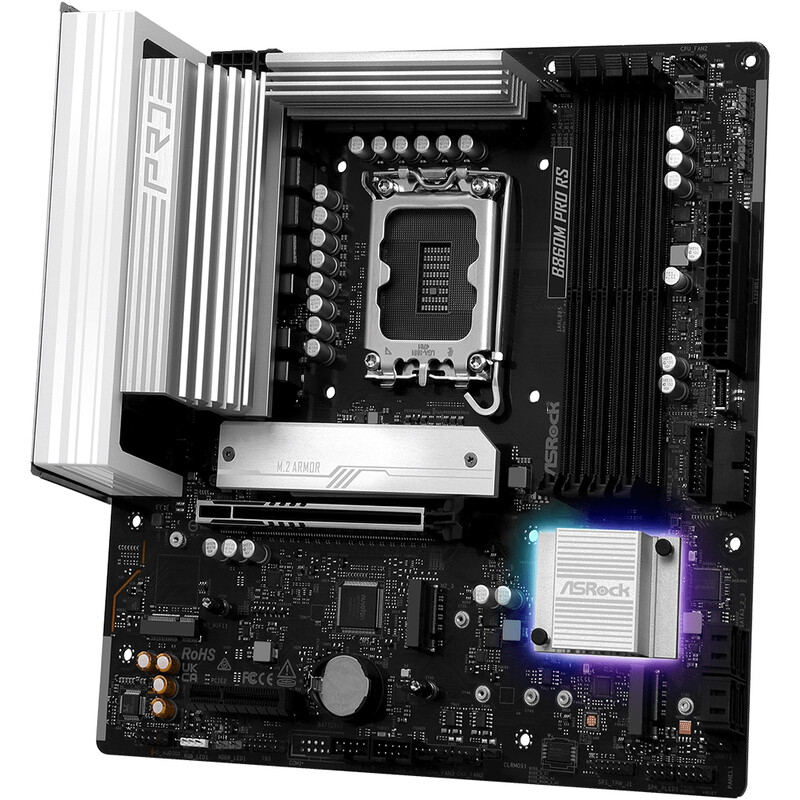 Материнська плата ASRock B860M Pro RS Socket 1851 (90MXBRP0A0UAYZ)