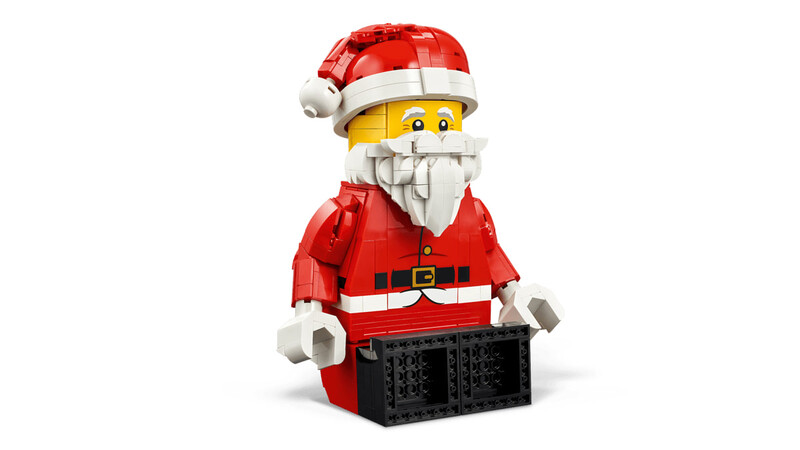 Конструктор LEGO Iconic Увеличенная минифигурка Санты (40820)