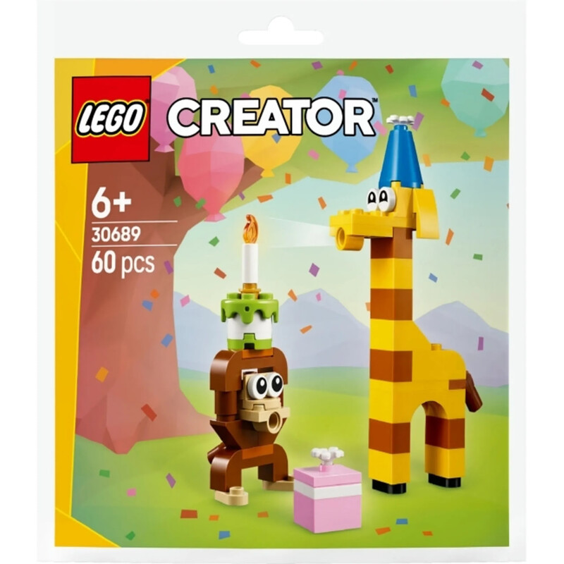 Конструктор LEGO Creator Святкові тваринки до дня народження (30689)
